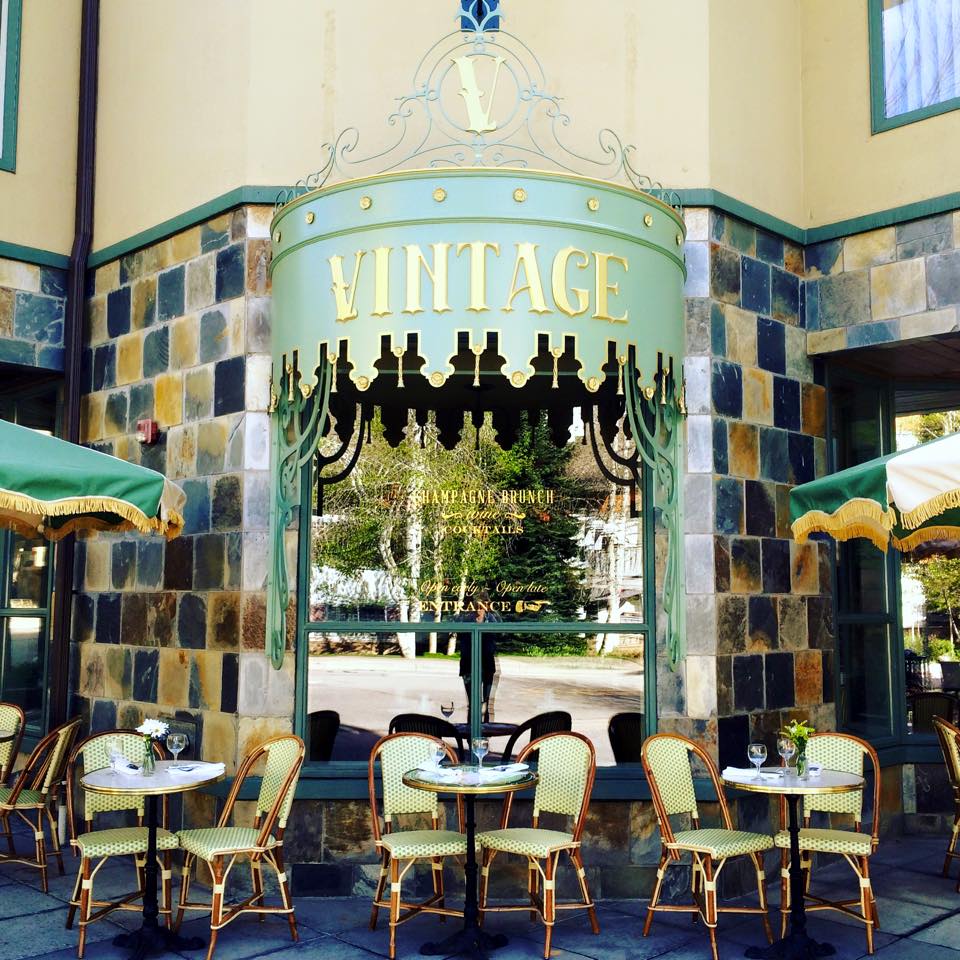 vintage restaurant in vail photo