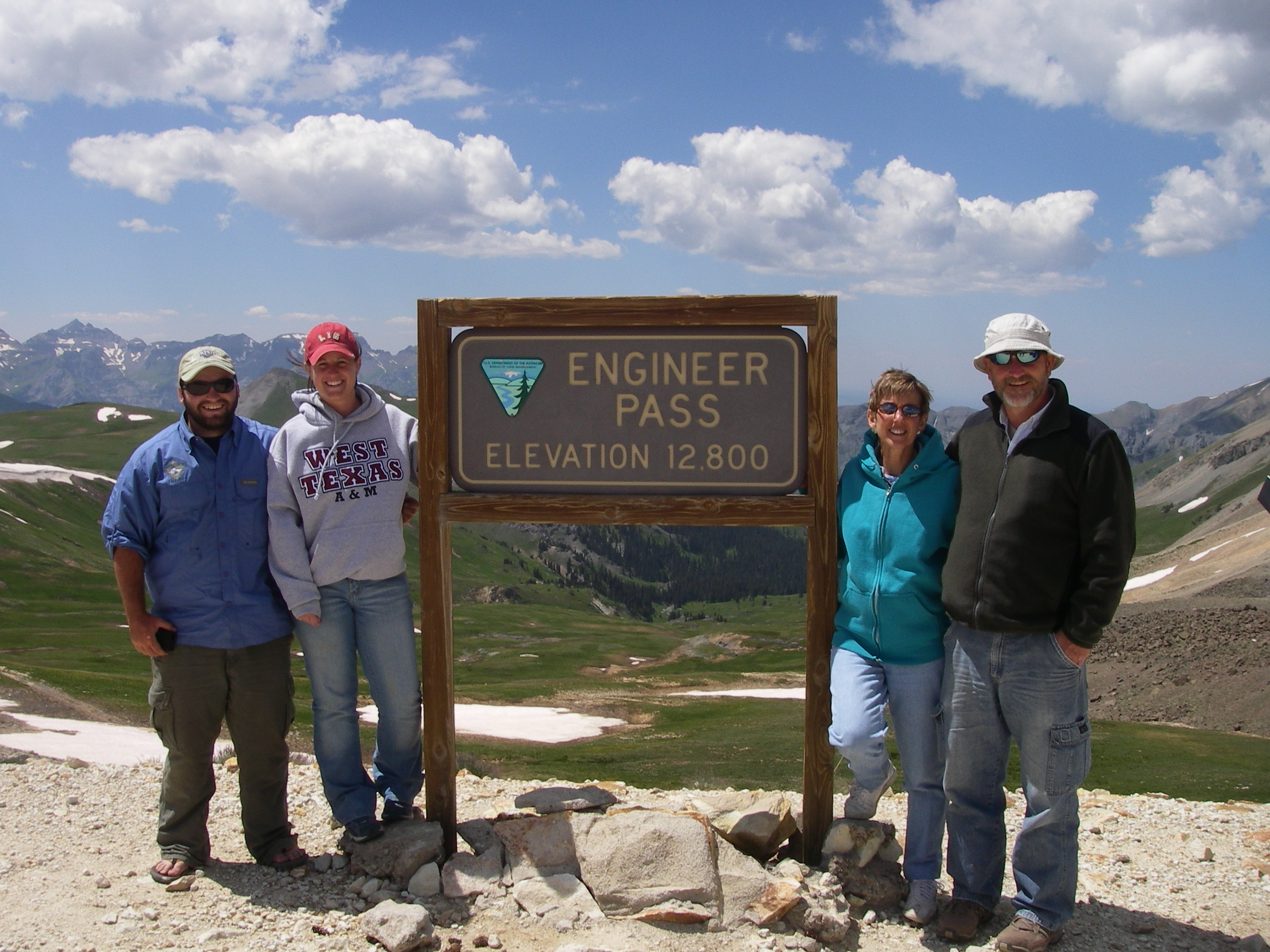 touring on engineer pass photo