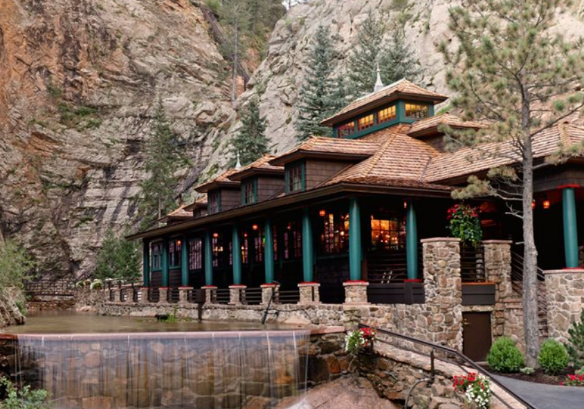 restaurant 1858 at seven falls in colorado springs photo