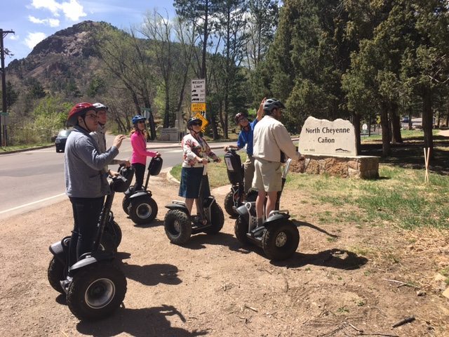 cheyenne cañon segways in colorado springs photo