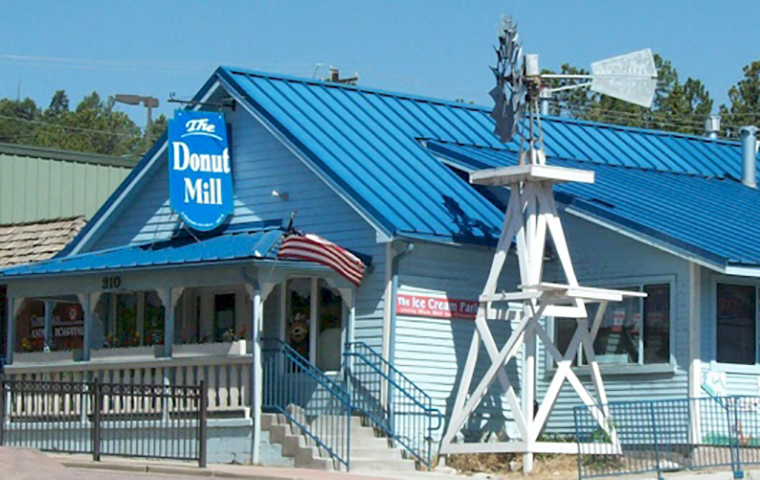 donut mill in woodland park photo