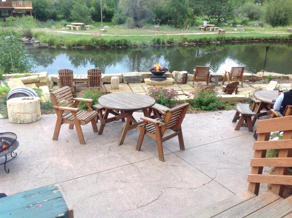 coffee on the rocks in estes park photo