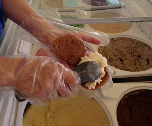 ollie's ice cream shop photo