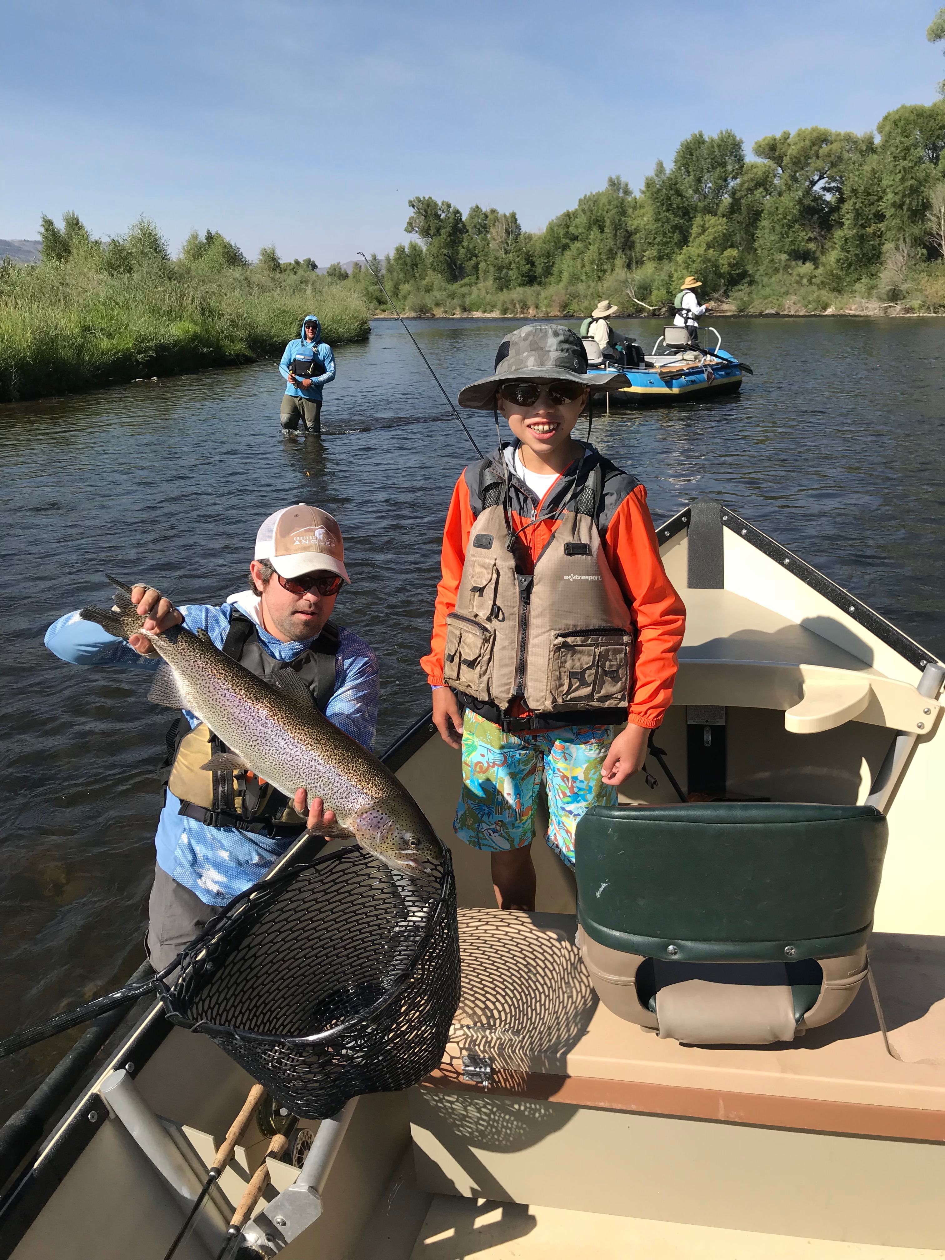 gunnison river with crested butte angler photo