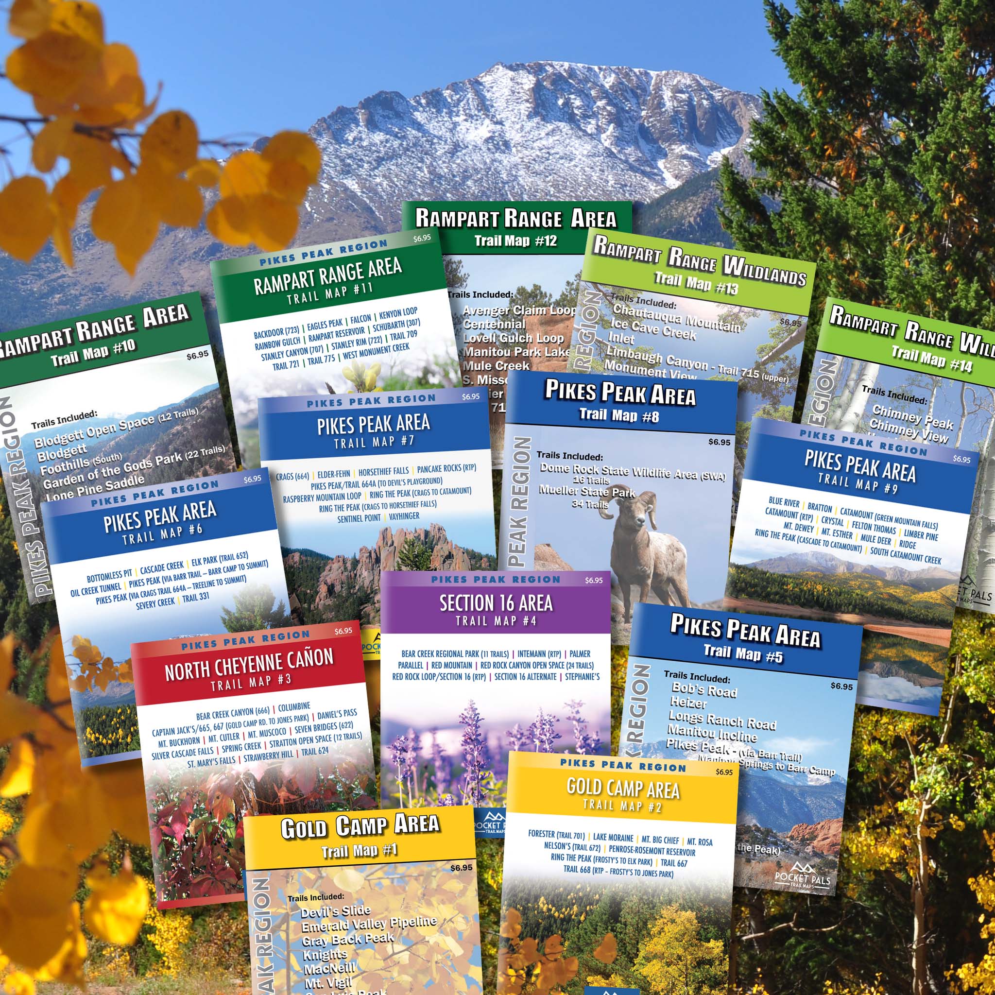 pocket pals trail maps: durable and detailed trail and recreation maps for all of your colorado adventures photo