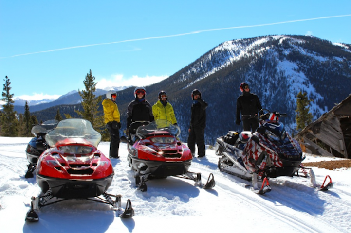monarch snowmobile tours & rentals near salida photo