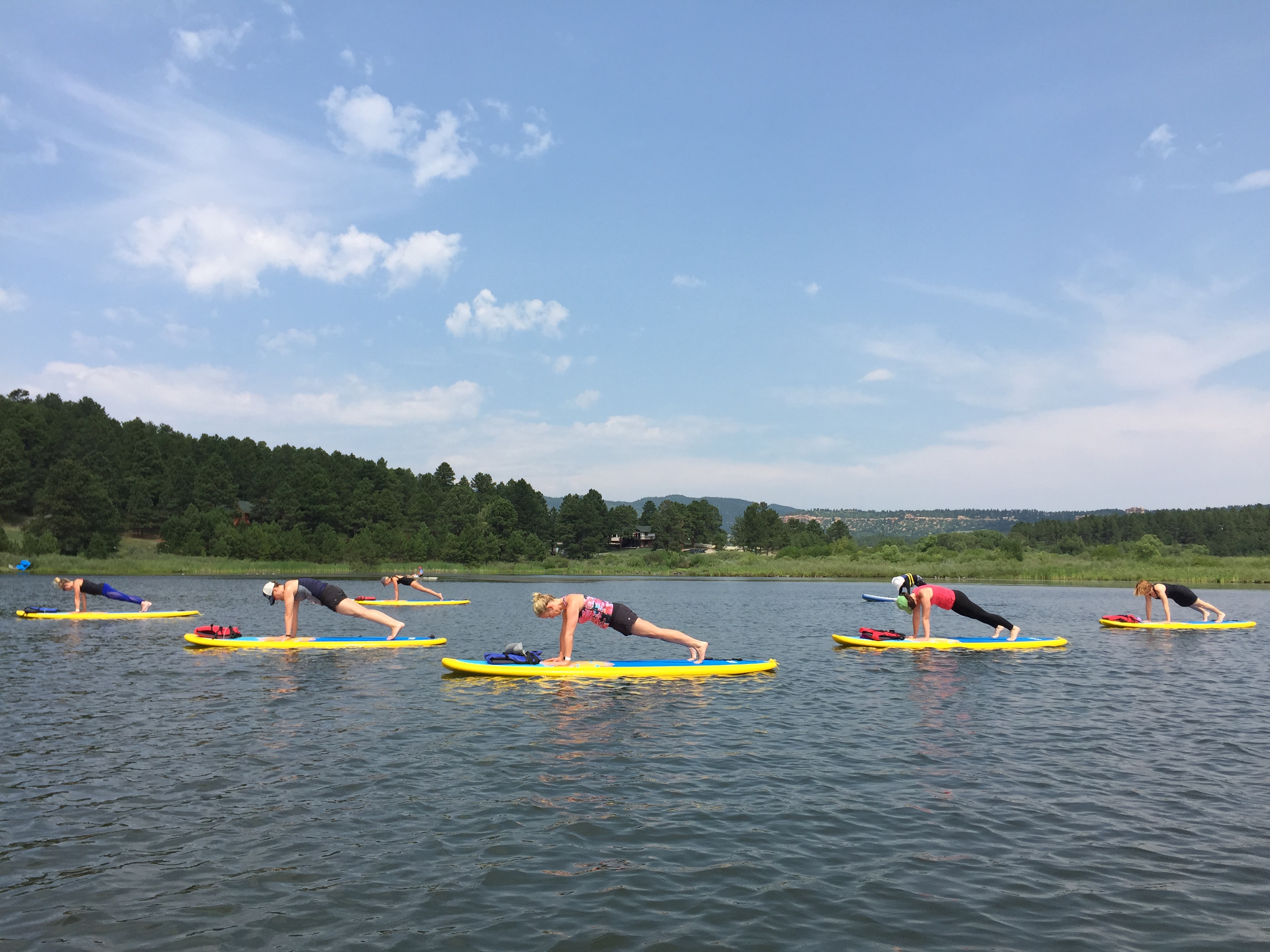monument lake, town of monument photo