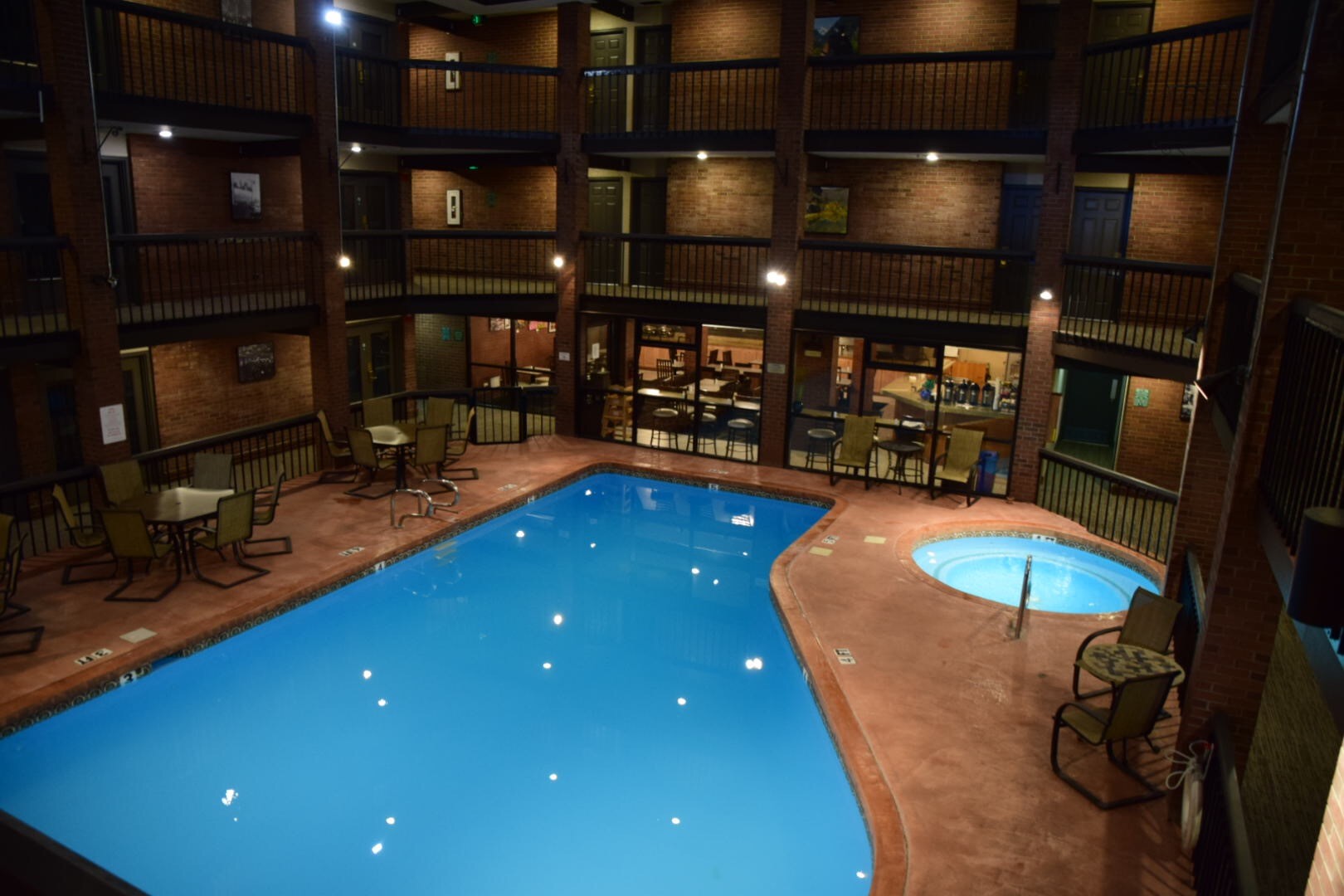 indoor pool and hot tub photo