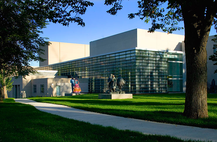 fine arts center sculpture garden photo