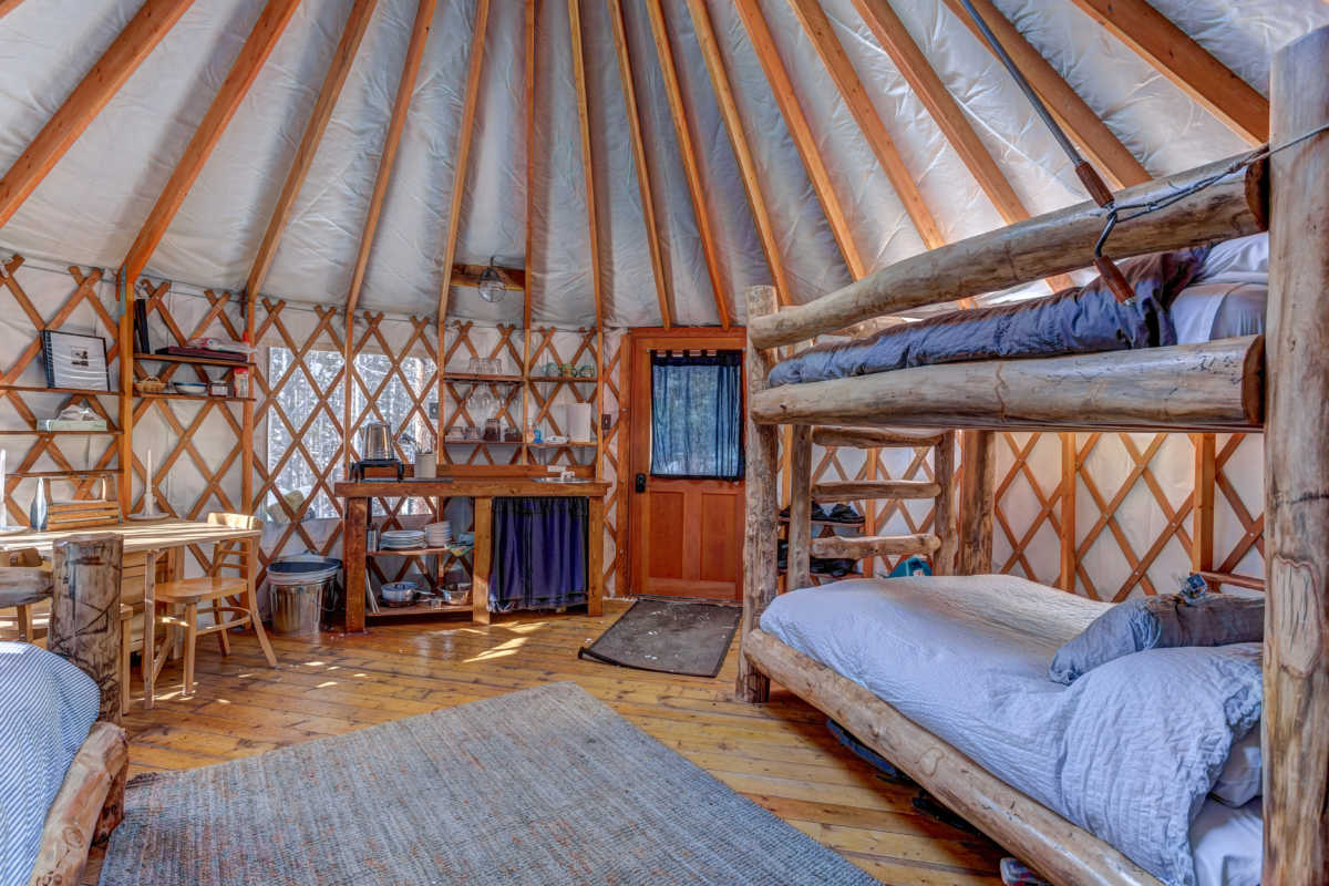 tennessee pass sleep yurts in leadville photo