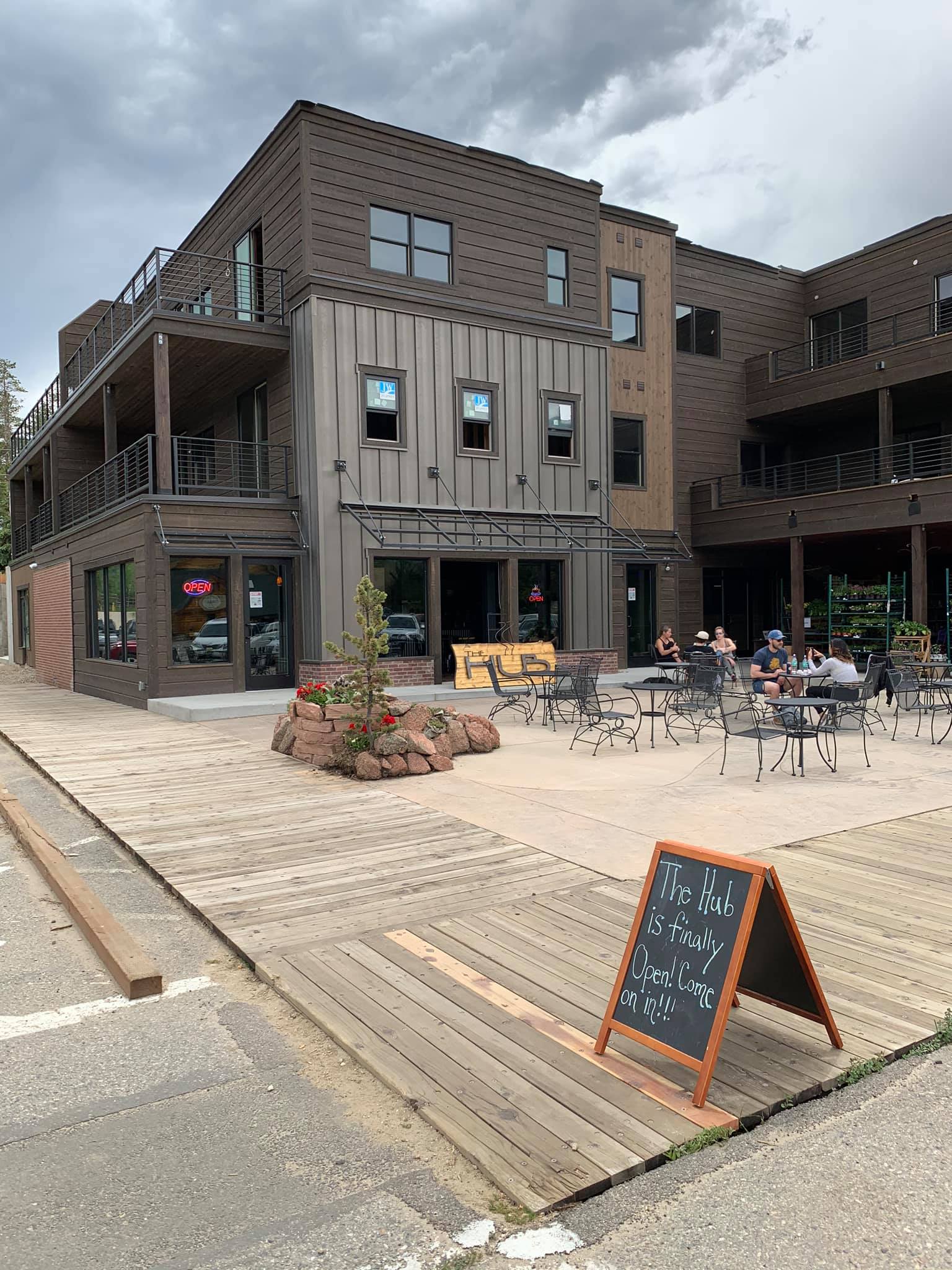 the hub coffee and cones photo