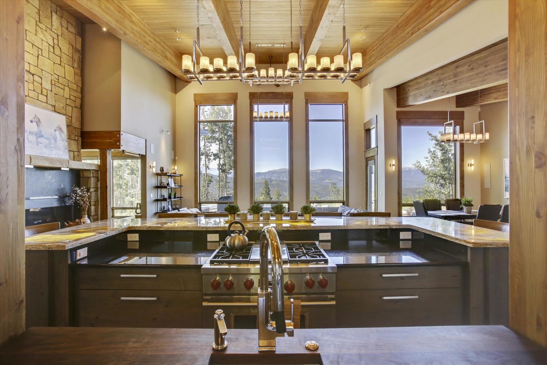 mountain top luxury home on 10 private acres photo