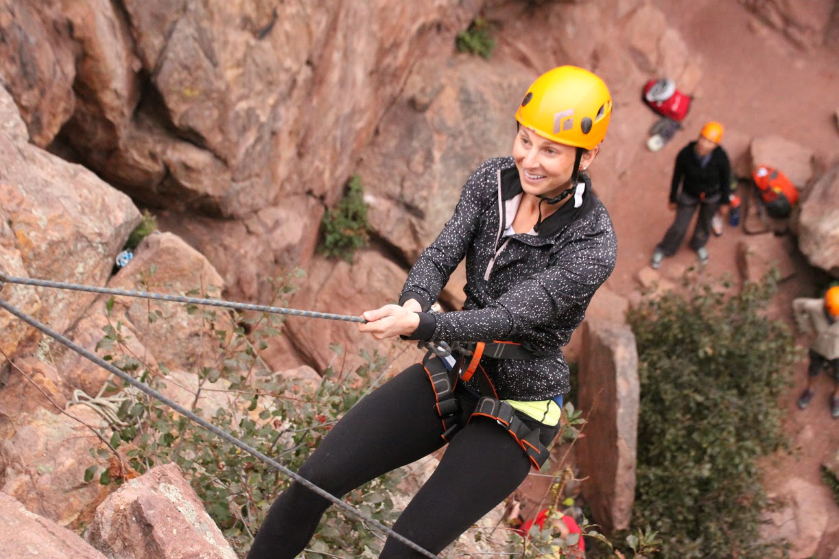 go outdoor rock climbing! photo