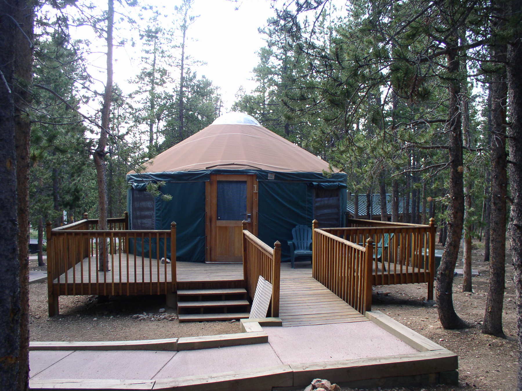 yurt at golden gate canyon state park photo 11