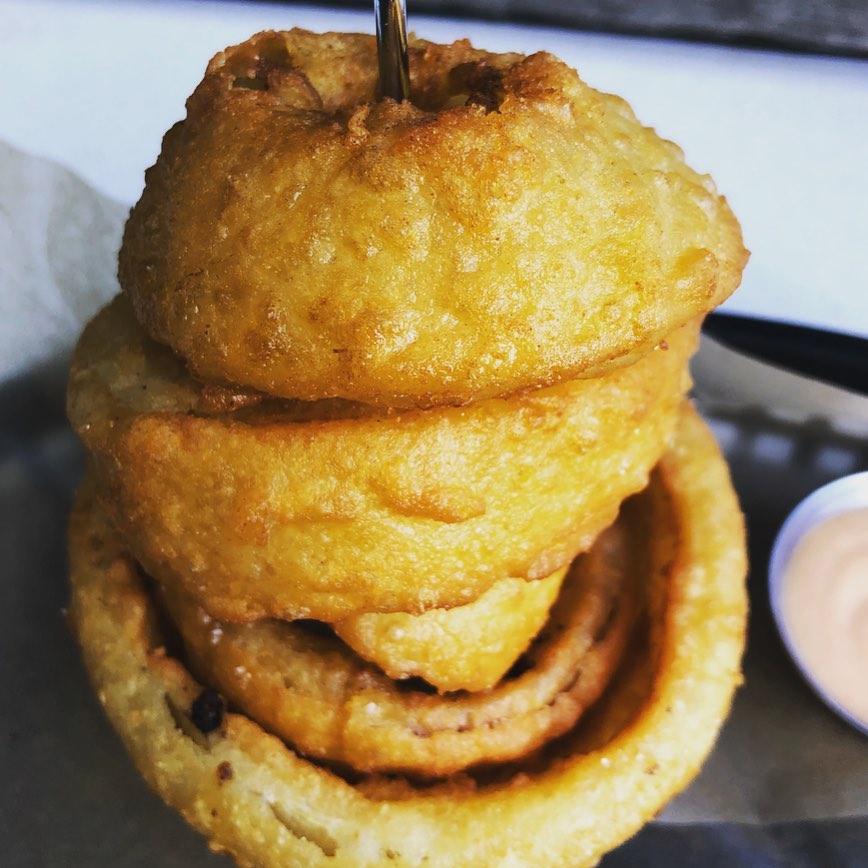 river and woods photo