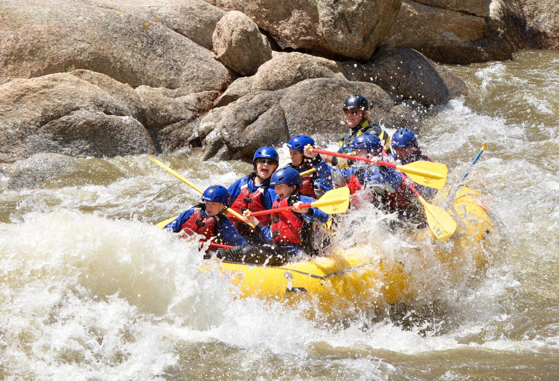 browns canyon, arkansas river photo
