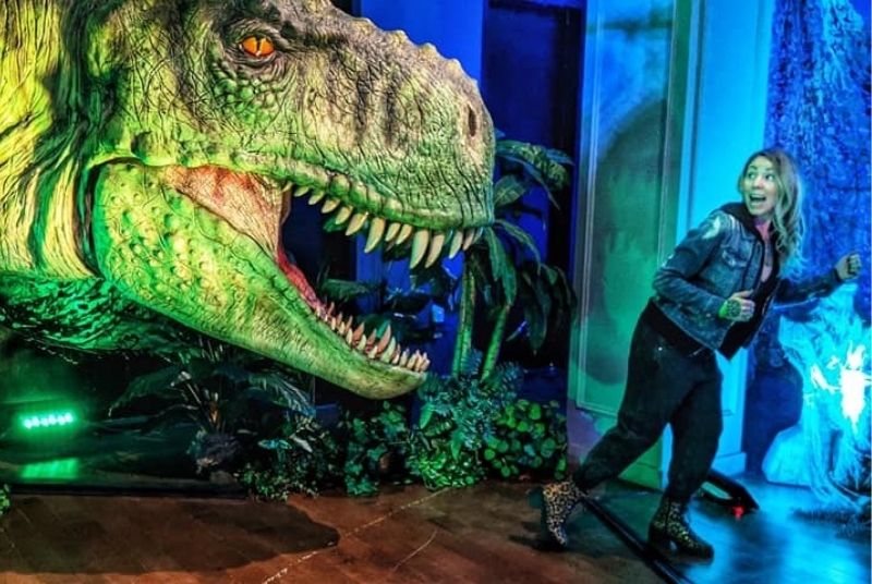 get up-close-and-personal with creatures and characters of all sizes at denver’s monster museum, distortions monster world. photo
