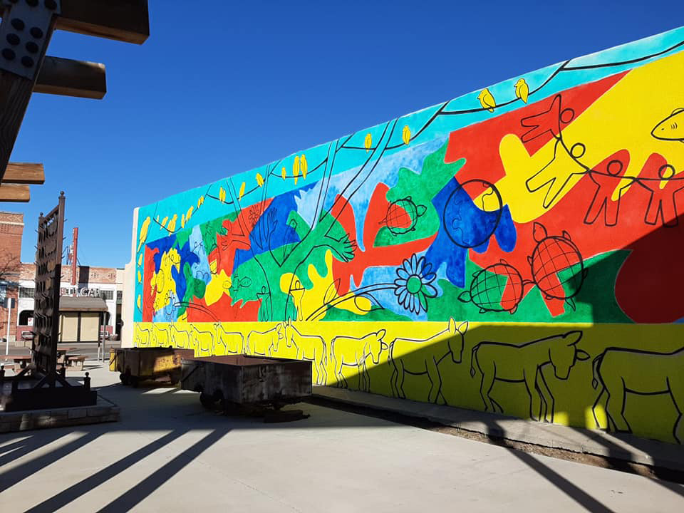 public health is a puzzle mural in walsenburg photo