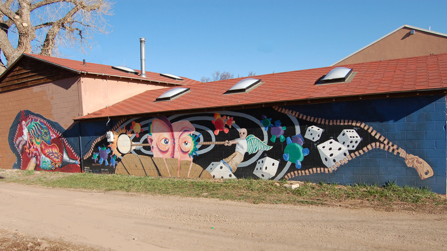 the creative process mural in la veta photo