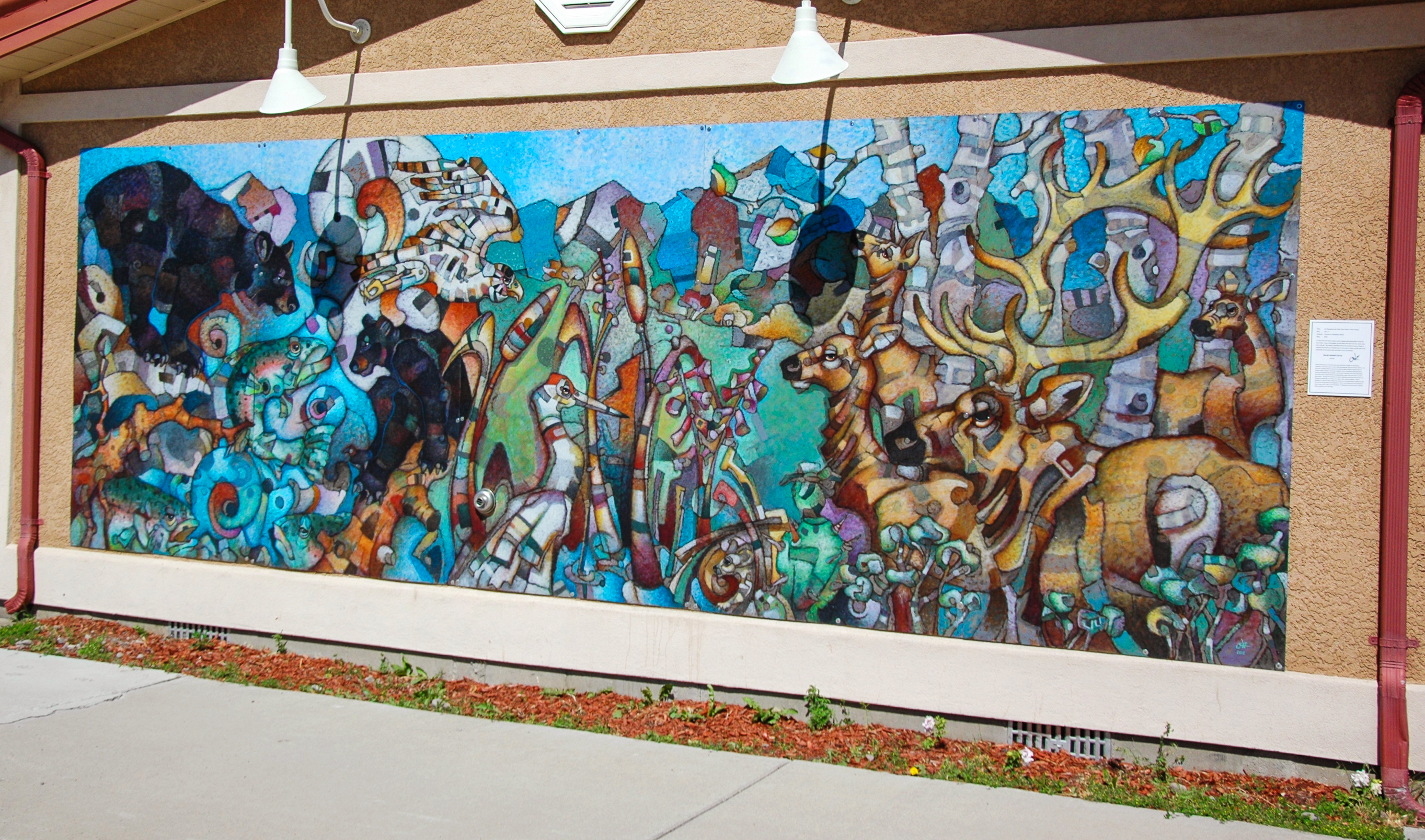 wild antonito mural in antonito by david ocelotl garcia photo