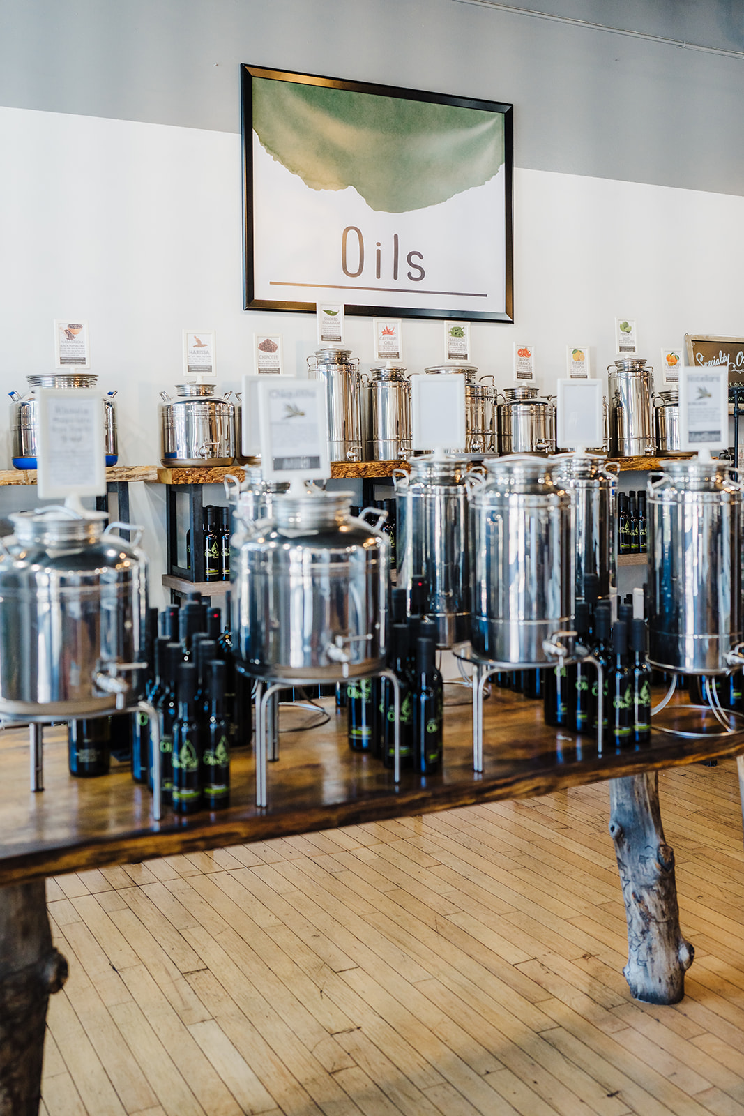 rocky mountain olive oil designer oil selection photo