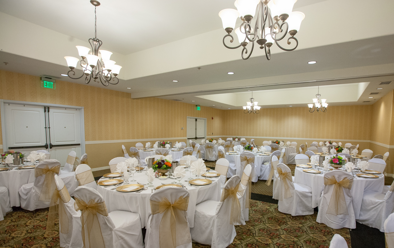 elegant formal dinners can be plated or served buffet style. photo 17