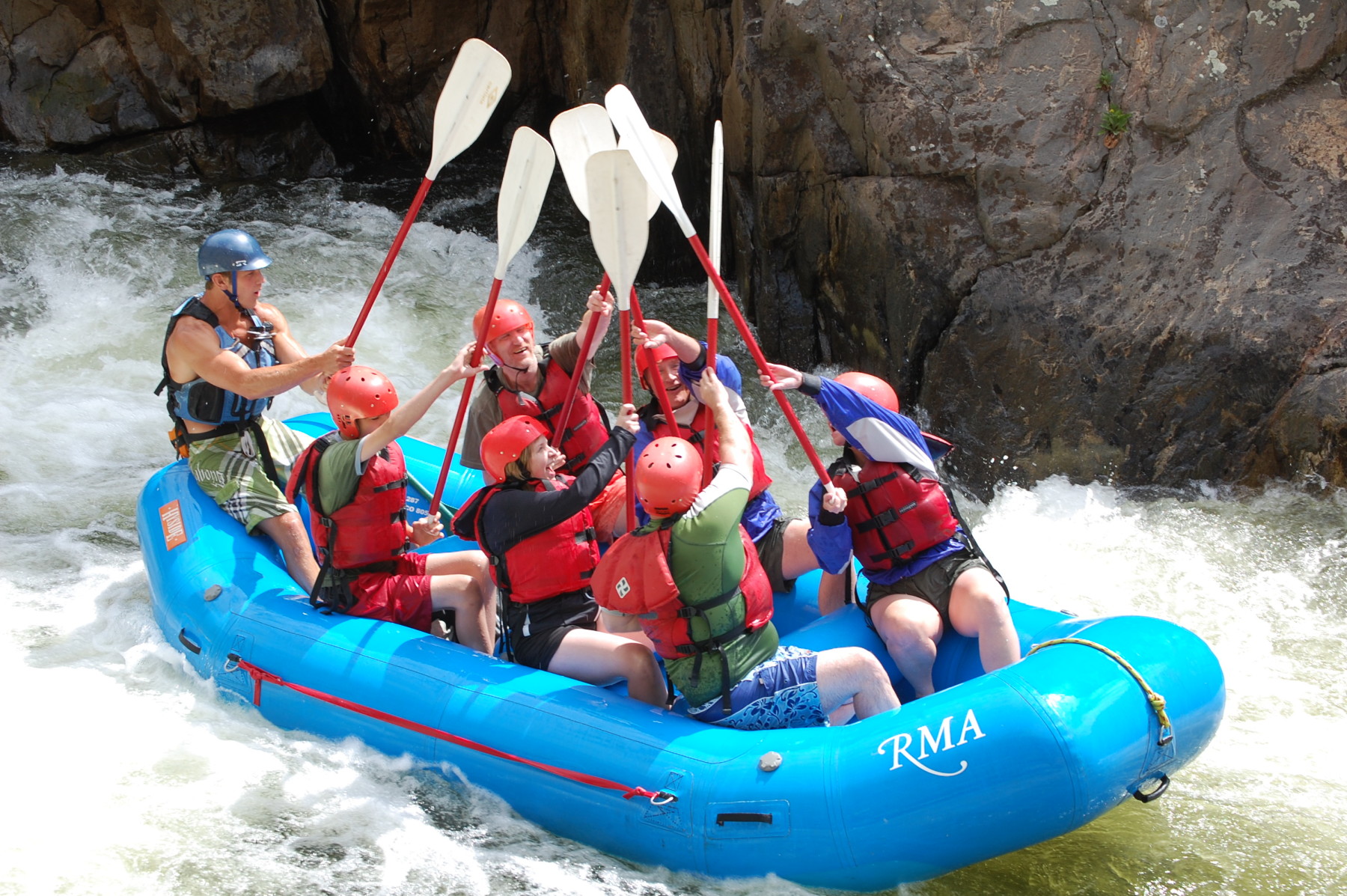 1. Explore the Thrills of White Water Rafting in Rocky Mountain House