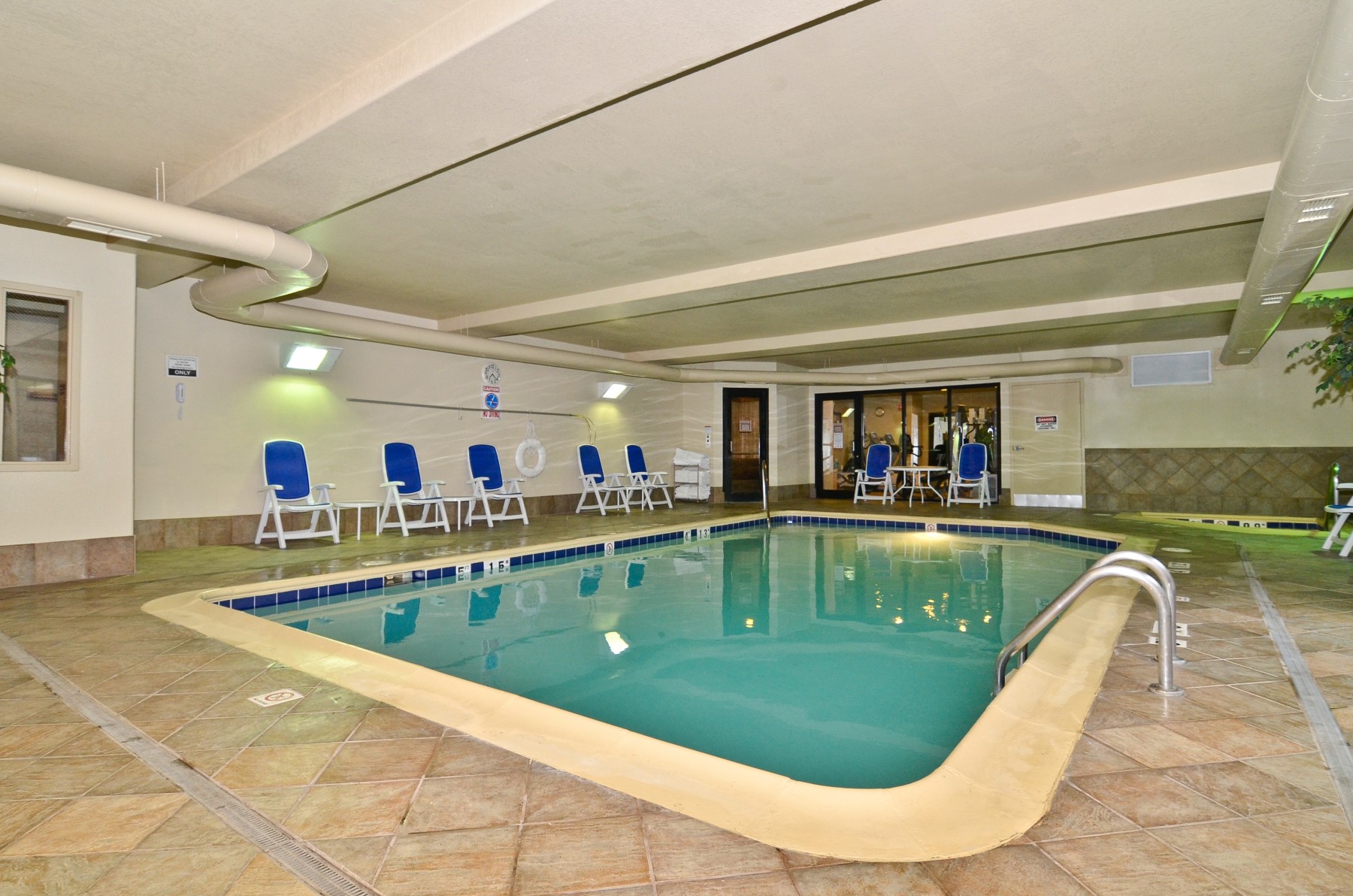 indoor heated pool and spa photo 6