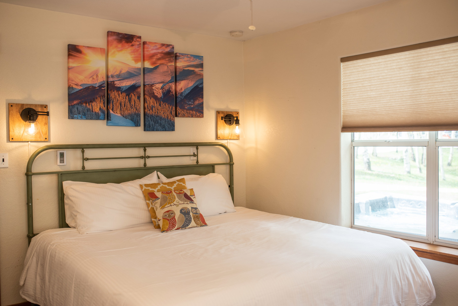 enjoy a restful night in king size bed photo 12