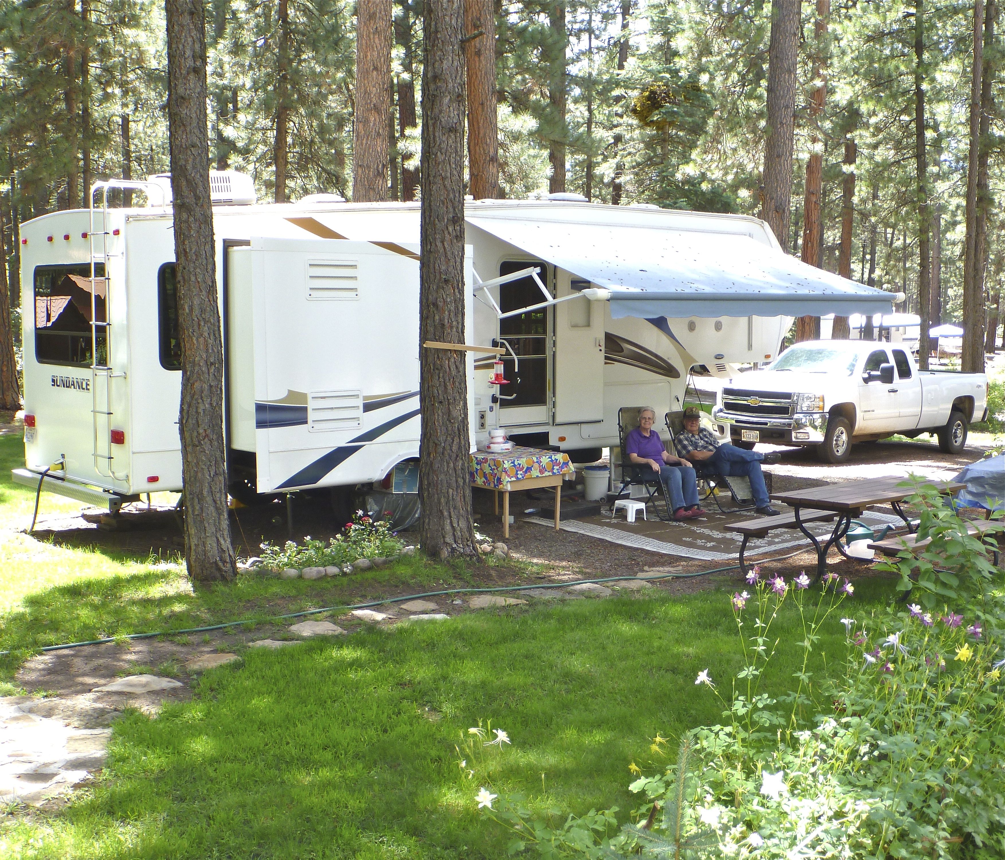 spacious & shaded full hook-up rv sites photo