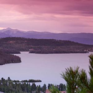 Lake Granby Sunset on Lake Granby