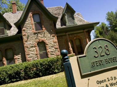 The historic Avery House in Fort Collins