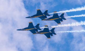 2023 grand junction blue angels air show photo