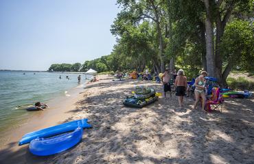 Jackson Lake State Park-Swimming Photo