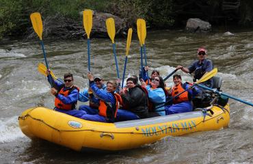 Mountain Man Rafting near Creede, South Fork and Lake City Photo