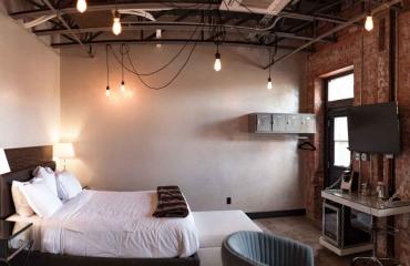 Station on The Riverwalk boutique hotel in Pueblo Photo