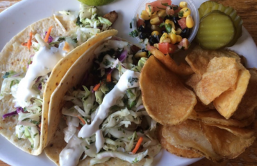 Very important tacos at Boathouse Cantina in Salida Photo