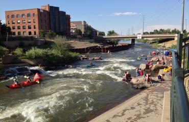 Confluence Kayak in Denver Photo