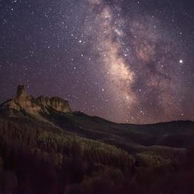 Milky Way in Ridgway The Milky Way over the mountains in Ridgway, Colorado