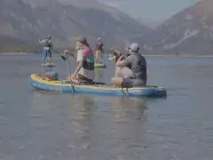 Stand-up paddleboarding near Leadville and Twin Lakes Stand-up paddleboarding near Leadville and Twin Lakes