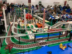 rocky mountain train show in denver photo