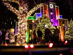 flip the switch on the holiday season with a gorgeous lighting display in downtown boulder photo