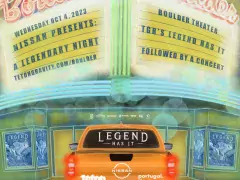boulder premiere of tgr's legend has it + portugal. the man concert photo
