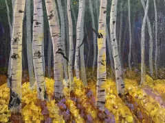 acrylic painting – season expressions photo