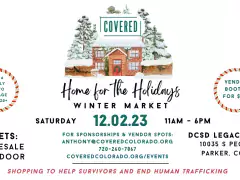 home for the holidays winter market photo