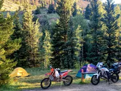 camping near lake city photo