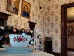 victorian christmas tea party photo