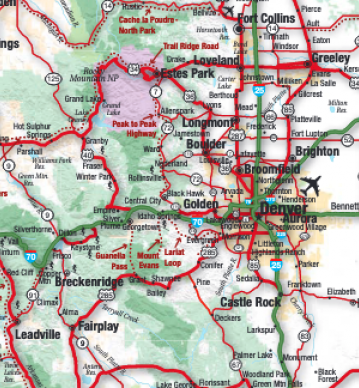 regions and cities colorado com