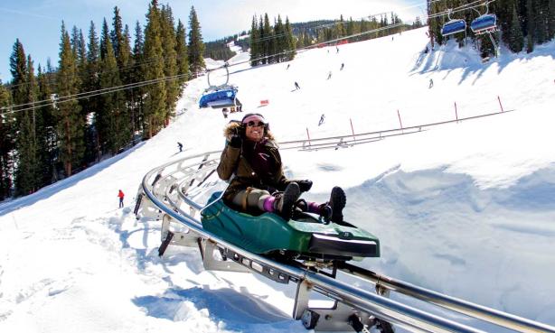 Copper Mountain's alpine coaster