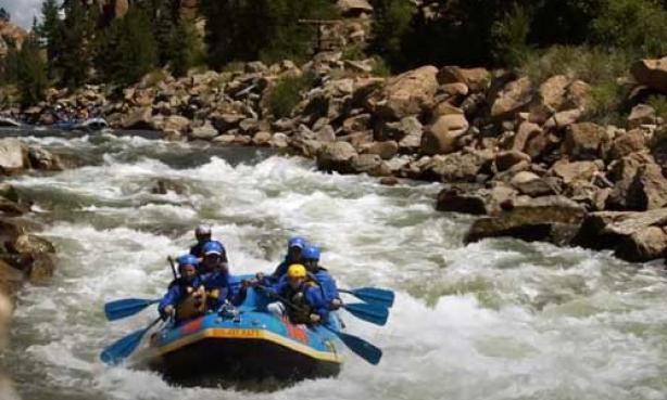 Whitewater rafting in Buena Vista